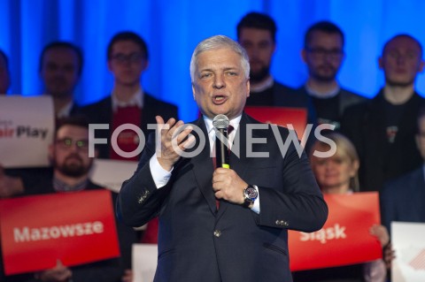  02.03.2019 WARSZAWA<br />
KONWENCJA ZALOZYCIELSKA PARTII POLSKA FAIRPLAY<br />
N/Z ROBERT GWIAZDOWSKI<br />
 
