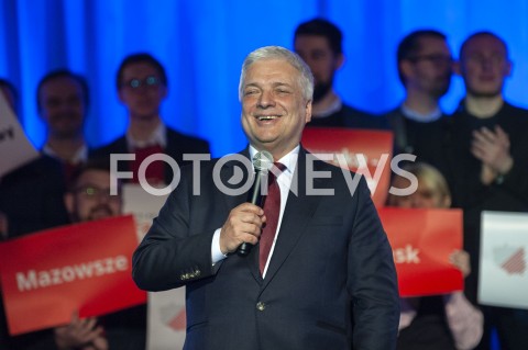  02.03.2019 WARSZAWA<br />
KONWENCJA ZALOZYCIELSKA PARTII POLSKA FAIRPLAY<br />
N/Z ROBERT GWIAZDOWSKI<br />
 