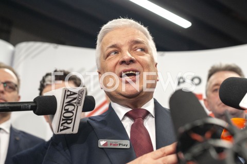  02.03.2019 WARSZAWA<br />
KONWENCJA ZALOZYCIELSKA PARTII POLSKA FAIRPLAY<br />
N/Z ROBERT GWIAZDOWSKI<br />
 