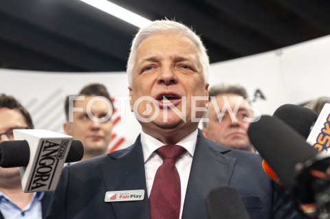  02.03.2019 WARSZAWA<br />
KONWENCJA ZALOZYCIELSKA PARTII POLSKA FAIRPLAY<br />
N/Z ROBERT GWIAZDOWSKI<br />
 