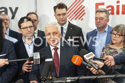  02.03.2019 WARSZAWA<br />
KONWENCJA ZALOZYCIELSKA PARTII POLSKA FAIRPLAY<br />
N/Z ROBERT GWIAZDOWSKI<br />
 