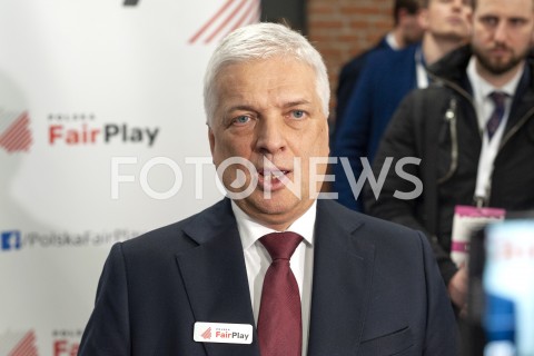  02.03.2019 WARSZAWA<br />
KONWENCJA ZALOZYCIELSKA PARTII POLSKA FAIRPLAY<br />
N/Z ROBERT GWIAZDOWSKI<br />
 