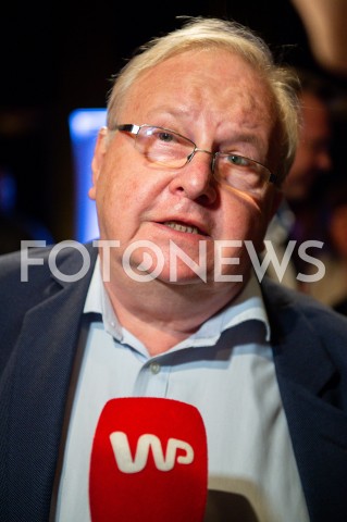  03.03.2019 GDANSK<br />
WIECZOR WYBORCZY ALEKSANDRY DULKIEWICZ W GDANSKU<br />
N/Z ALEKSANDER HALL PORTRET<br />
 