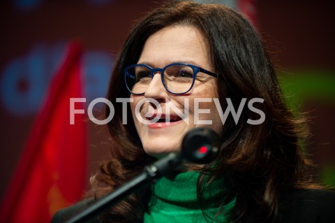  03.03.2019 GDANSK<br />
WIECZOR WYBORCZY ALEKSANDRY DULKIEWICZ W GDANSKU<br />
N/Z ALEKSANDRA DULKIEWICZ PORTRET<br />
 