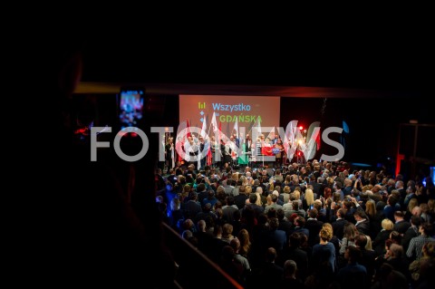  03.03.2019 GDANSK<br />
WIECZOR WYBORCZY ALEKSANDRY DULKIEWICZ W GDANSKU<br />
N/Z ALEKSANDRA DULKIEWICZ NA SCENIE<br />
 