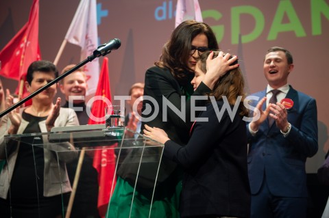  03.03.2019 GDANSK<br />
WIECZOR WYBORCZY ALEKSANDRY DULKIEWICZ W GDANSKU<br />
N/Z ALEKSANDRA DULKIEWICZ Z CORKA<br />
 