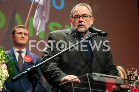  03.03.2019 GDANSK<br />
WIECZOR WYBORCZY ALEKSANDRY DULKIEWICZ W GDANSKU<br />
N/Z PIOTR ADAMOWICZ PORTRET<br />
 