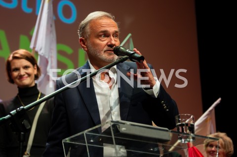  03.03.2019 GDANSK<br />
WIECZOR WYBORCZY ALEKSANDRY DULKIEWICZ W GDANSKU<br />
N/Z WOJCIECH SZCZUREK PORTRET<br />
 