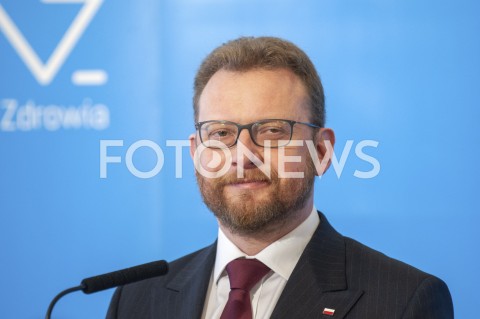  04.03.2019 WARSZAWA<br />
KONFERENCJA W MINISTERSTWIE ZDROWIA<br />
N/Z LUKASZ SZUMOWSKI<br />
 