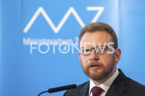  04.03.2019 WARSZAWA<br />
KONFERENCJA W MINISTERSTWIE ZDROWIA<br />
N/Z LUKASZ SZUMOWSKI<br />
 