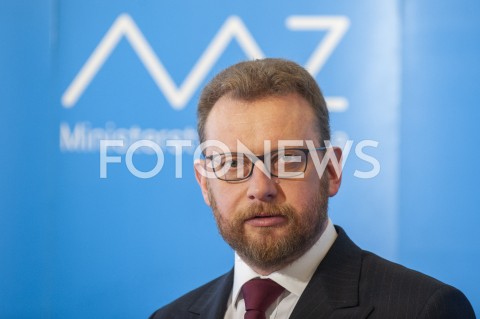  04.03.2019 WARSZAWA<br />
KONFERENCJA W MINISTERSTWIE ZDROWIA<br />
N/Z LUKASZ SZUMOWSKI<br />
 