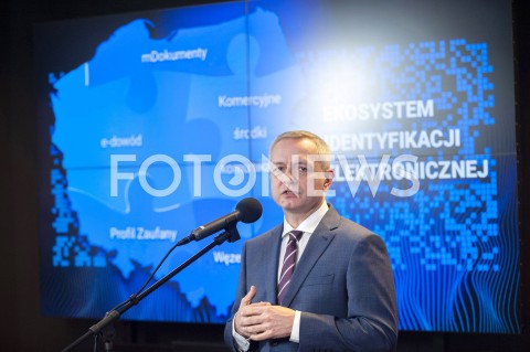  04.03.2019 WARSZAWA<br />
KONFERENCJA W MINISTERSTWIE CYFRYZACJI NA TEMAT EDOWODOW E-DOWODOW<br />
N/Z MAREK ZAGORSKI<br />
 
