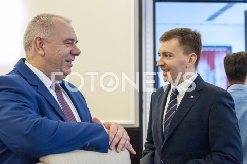  05.03.2019 WARSZAWA<br />
POSIEDZENIE RADY MINISTROW<br />
POSIEDZENIE RZADU<br />
N/Z JACEK SASIN LUKASZ SCHREIBER<br />
 