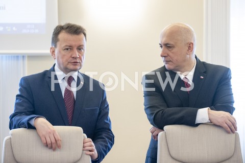  05.03.2019 WARSZAWA<br />
POSIEDZENIE RADY MINISTROW<br />
POSIEDZENIE RZADU<br />
N/Z MAREK BLASZCZAK JOACHIM BRUDZINSKI<br />
 