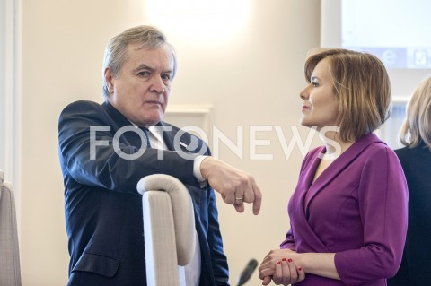  05.03.2019 WARSZAWA<br />
POSIEDZENIE RADY MINISTROW<br />
POSIEDZENIE RZADU<br />
N/Z ANNA KRUPKA PIOTR GLINSKI<br />
 