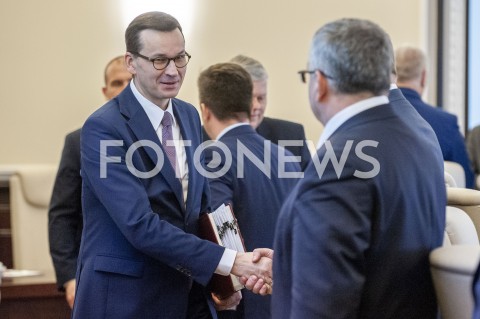  05.03.2019 WARSZAWA<br />
POSIEDZENIE RADY MINISTROW<br />
POSIEDZENIE RZADU<br />
N/Z PREMIER MATEUSZ MORAWIECKI<br />
 