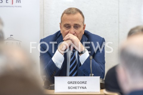  06.03.2019 WARSZAWA SEJM<br />
FORUM BEZPIECZENSTWA<br />
20 LAT W SOJUSZU POLNOCNOATLANTYCKIM NATO<br />
N/Z GRZEGORZ SCHETYNA<br />
 