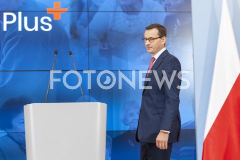  07.03.2019 WARSZAWA<br />
KONFERENCJA EMERYTURA PLUS<br />
N/Z PREMIER MATEUSZ MORAWIECKI<br />
 