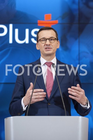  07.03.2019 WARSZAWA<br />
KONFERENCJA EMERYTURA PLUS<br />
N/Z PREMIER MATEUSZ MORAWIECKI<br />
 