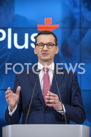  07.03.2019 WARSZAWA<br />
KONFERENCJA EMERYTURA PLUS<br />
N/Z PREMIER MATEUSZ MORAWIECKI<br />
 