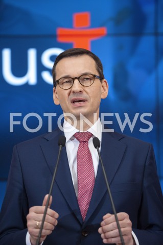  07.03.2019 WARSZAWA<br />
KONFERENCJA EMERYTURA PLUS<br />
N/Z PREMIER MATEUSZ MORAWIECKI<br />
 