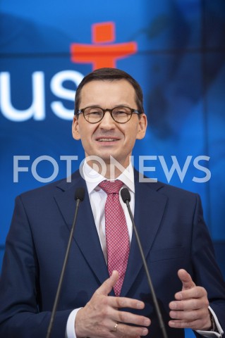  07.03.2019 WARSZAWA<br />
KONFERENCJA EMERYTURA PLUS<br />
N/Z PREMIER MATEUSZ MORAWIECKI<br />
 