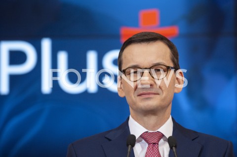  07.03.2019 WARSZAWA<br />
KONFERENCJA EMERYTURA PLUS<br />
N/Z PREMIER MATEUSZ MORAWIECKI<br />
 