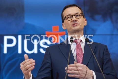  07.03.2019 WARSZAWA<br />
KONFERENCJA EMERYTURA PLUS<br />
N/Z PREMIER MATEUSZ MORAWIECKI<br />
 
