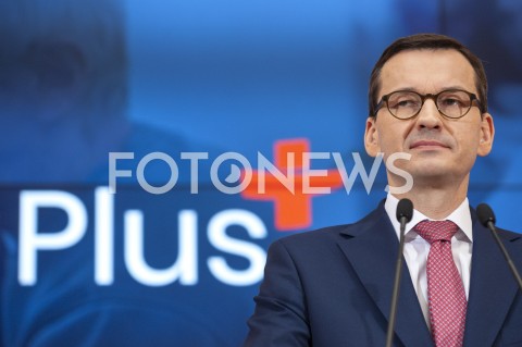  07.03.2019 WARSZAWA<br />
KONFERENCJA EMERYTURA PLUS<br />
N/Z PREMIER MATEUSZ MORAWIECKI<br />
 