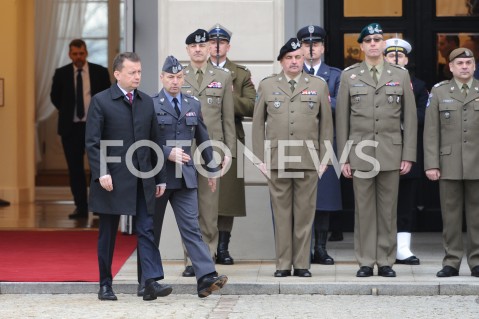  07.03.2019 WARSZAWA <br />
ODPRAWA KADRY KIEROWNICZEJ MON I SIL ZBROJNYCH RP<br />
N/Z MARIUSZ BLASZCZAK ROBERT GLAB RAJMUND ANDRZEJCZAK JAROSLAW MIKA TOMASZ PIOTROWSKI WIESLAW KUKULA<br />
 