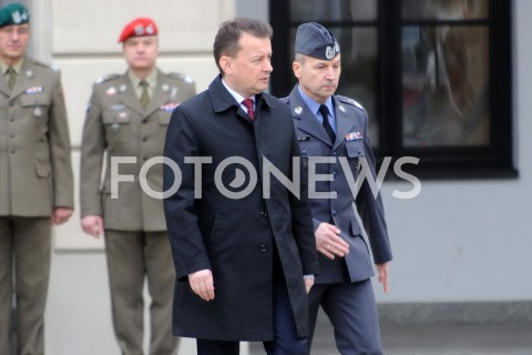  07.03.2019 WARSZAWA <br />
ODPRAWA KADRY KIEROWNICZEJ MON I SIL ZBROJNYCH RP<br />
N/Z MARIUSZ BLASZCZAK ROBERT GLAB<br />
 