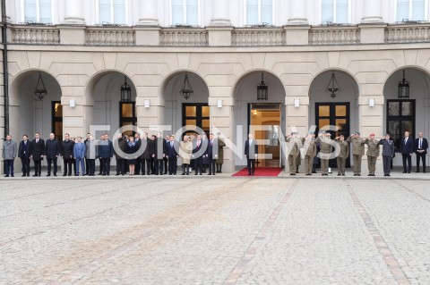  07.03.2019 WARSZAWA <br />
ODPRAWA KADRY KIEROWNICZEJ MON I SIL ZBROJNYCH RP<br />
N/Z PREZYDENT ANDRZEJ DUDA ROBERT TADEUSZ GLAB RAJMUND ANDRZEJCZAK JAROSLAW MIKA TOMASZ PIOTROWSKI WIESLAW KUKULA TOMASZ POLUCH MARIUSZ BLASZCZAK TOMASZ ZDZIKOT MAREK LAPINSKI WOJCIECH SKURKIEWICZ TOMASZ SZATKOWSKI<br />
 