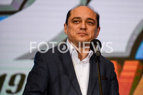  08.03.2019 GDANSK<br />
KONFERENCJA WIELKIEJ ORKIESTRY SWIATECZNEJ POMOCY W GDANSKU<br />
N/Z BASIL KERSKI<br />
 