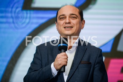  08.03.2019 GDANSK<br />
KONFERENCJA WIELKIEJ ORKIESTRY SWIATECZNEJ POMOCY W GDANSKU<br />
N/Z BASIL KERSKI PORTRET<br />
 