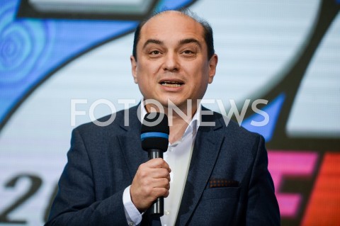  08.03.2019 GDANSK<br />
KONFERENCJA WIELKIEJ ORKIESTRY SWIATECZNEJ POMOCY W GDANSKU<br />
N/Z BASIL KERSKI PORTRET<br />
 