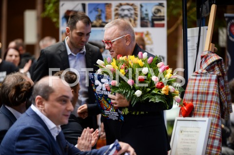  08.03.2019 GDANSK<br />
KONFERENCJA WIELKIEJ ORKIESTRY SWIATECZNEJ POMOCY W GDANSKU<br />
N/Z JUREK JERZY OWSIAK<br />
 