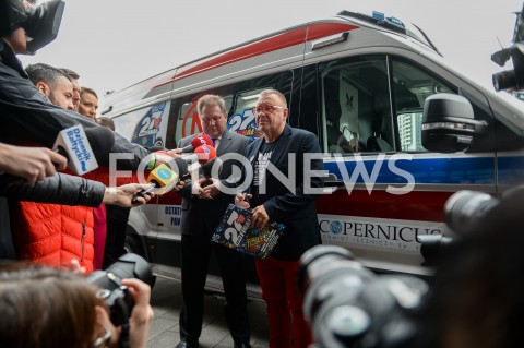  08.03.2019 GDANSK<br />
KONFERENCJA WIELKIEJ ORKIESTRY SWIATECZNEJ POMOCY W GDANSKU<br />
N/Z JERZY OWSIAK<br />
 