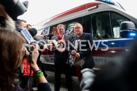  08.03.2019 GDANSK<br />
KONFERENCJA WIELKIEJ ORKIESTRY SWIATECZNEJ POMOCY W GDANSKU<br />
N/Z JERZY OWSIAK<br />
 