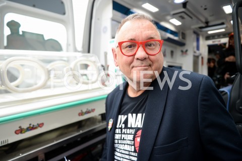  08.03.2019 GDANSK<br />
KONFERENCJA WIELKIEJ ORKIESTRY SWIATECZNEJ POMOCY W GDANSKU<br />
N/Z JERZY OWSIAK PORTRET<br />
 