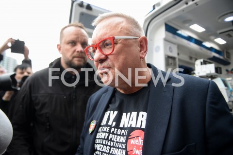  08.03.2019 GDANSK<br />
KONFERENCJA WIELKIEJ ORKIESTRY SWIATECZNEJ POMOCY W GDANSKU<br />
N/Z JERZY OWSIAK PORTRET<br />
 