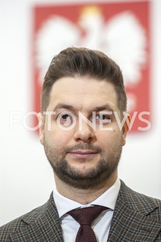  12.03.2019 WARSZAWA<br />
KONFERENCJA KOMISJI WERYFIKACYJNEJ DS REPRYWATYZACJI NIERUCHOMOSCI WARSZAWSKICH<br />
N/Z PATRYK JAKI<br />
 