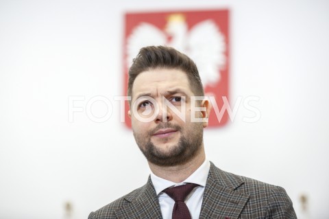  12.03.2019 WARSZAWA<br />
KONFERENCJA KOMISJI WERYFIKACYJNEJ DS REPRYWATYZACJI NIERUCHOMOSCI WARSZAWSKICH<br />
N/Z PATRYK JAKI<br />
 