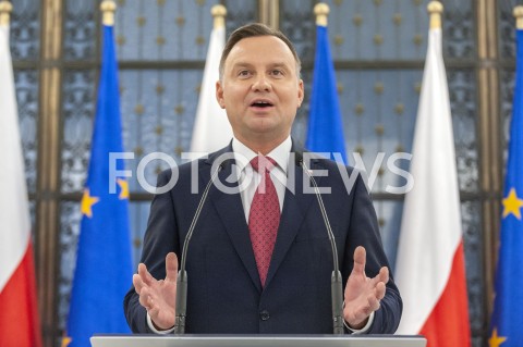  14.03.2019 WARSZAWA SEJM<br />
POSIEDZENIE SEJMU<br />
N/Z PREZYDENT ANDRZEJ DUDA<br />
 