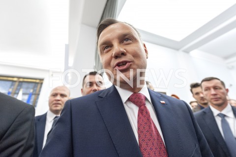  14.03.2019 WARSZAWA SEJM<br />
POSIEDZENIE SEJMU<br />
N/Z PREZYDENT ANDRZEJ DUDA<br />
 
