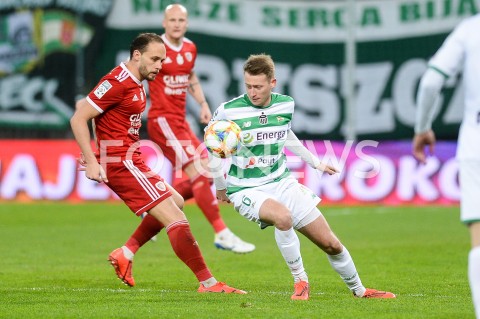  29.03.2019 GDANSK<br />
PILKA NOZNA - LOTTO EKSTRAKLASA SEZON 2018/2019<br />
MECZ LECHIA GDANSK - PIAST GLIWICE<br />
N/Z TOM HATELEY JAROSLAW KUBICKI<br />
 