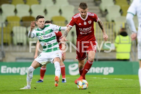  29.03.2019 GDANSK<br />
PILKA NOZNA - LOTTO EKSTRAKLASA SEZON 2018/2019<br />
MECZ LECHIA GDANSK - PIAST GLIWICE<br />
N/Z FILIP MLADENOVIC PIOTR PARZYSZEK<br />
 