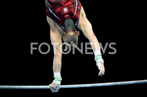  10.04.2019 SZCZECIN<br />
8. MISTRZOSTWA EUROPY W GIMNASTYCE SPORTOWEJ KOBIET I MEZCZYZN<br />
DZIEN 1 - KWALIFIKACJE MEZCZYZN<br />
8th European Championships in Artistic Gymnastics<br />
Day 1 - Men Qualifications<br />
N/Z ROMAN KULESZA<br />
 