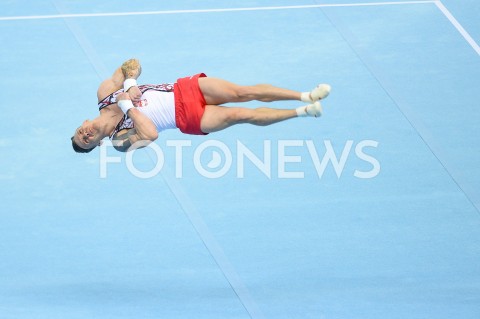  10.04.2019 SZCZECIN<br />
8. MISTRZOSTWA EUROPY W GIMNASTYCE SPORTOWEJ KOBIET I MEZCZYZN<br />
DZIEN 1 - KWALIFIKACJE MEZCZYZN<br />
8th European Championships in Artistic Gymnastics<br />
Day 1 - Men Qualifications<br />
N/Z LUKASZ BORKOWSKI<br />
 