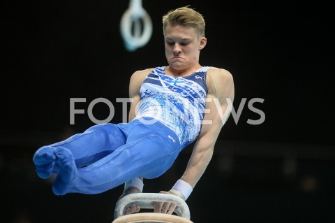  10.04.2019 SZCZECIN<br />
8. MISTRZOSTWA EUROPY W GIMNASTYCE SPORTOWEJ KOBIET I MEZCZYZN<br />
DZIEN 1 - KWALIFIKACJE MEZCZYZN<br />
8th European Championships in Artistic Gymnastics<br />
Day 1 - Men Qualifications<br />
N/Z ROBERT KIRMES<br />
 