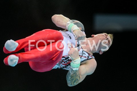  10.04.2019 SZCZECIN<br />
8. MISTRZOSTWA EUROPY W GIMNASTYCE SPORTOWEJ KOBIET I MEZCZYZN<br />
DZIEN 1 - KWALIFIKACJE MEZCZYZN<br />
8th European Championships in Artistic Gymnastics<br />
Day 1 - Men Qualifications<br />
N/Z LUKASZ BORKOWSKI<br />
 